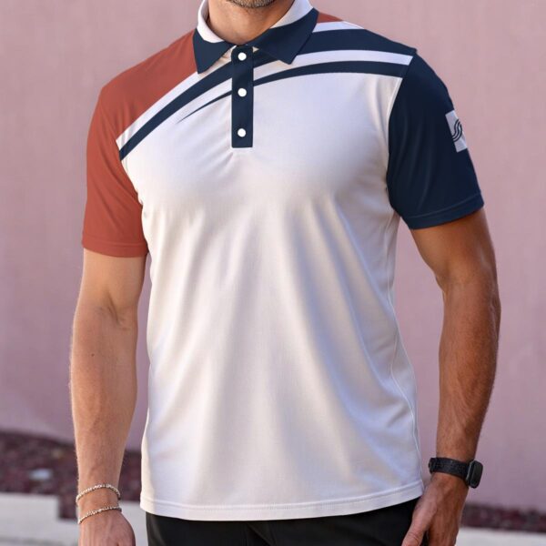 Harbor Low-Tide Polo — Terracotta Block