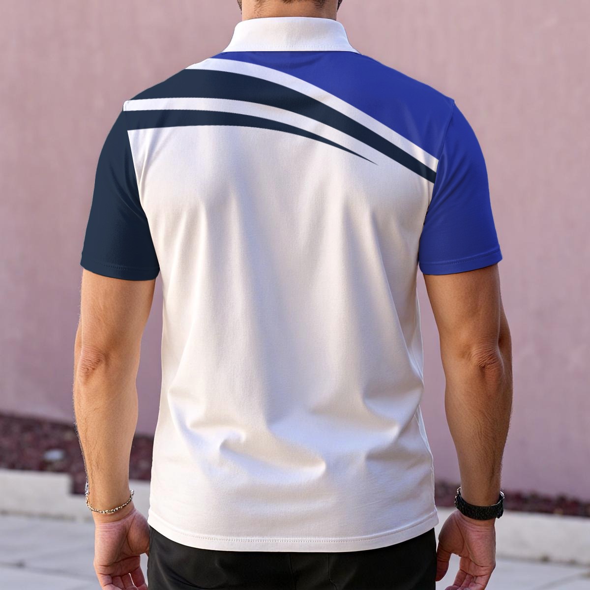 Jetstream Polo — Coastal Block - Afbeelding 2